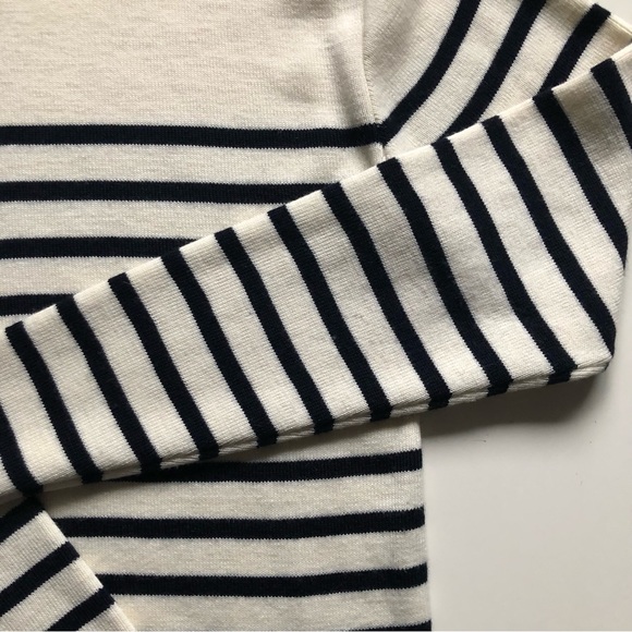 (Retail $320) M Millstrand Co “Adrie” Pullover Striped Sweater - Picture 6 of 12